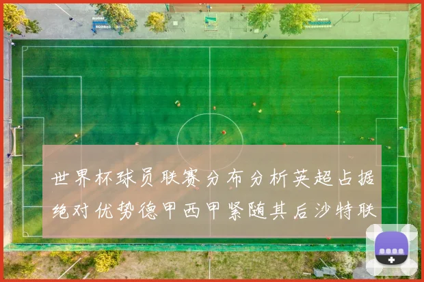 世界杯球员联赛分布分析英超占据绝对优势德甲西甲紧随其后沙特联排名第六